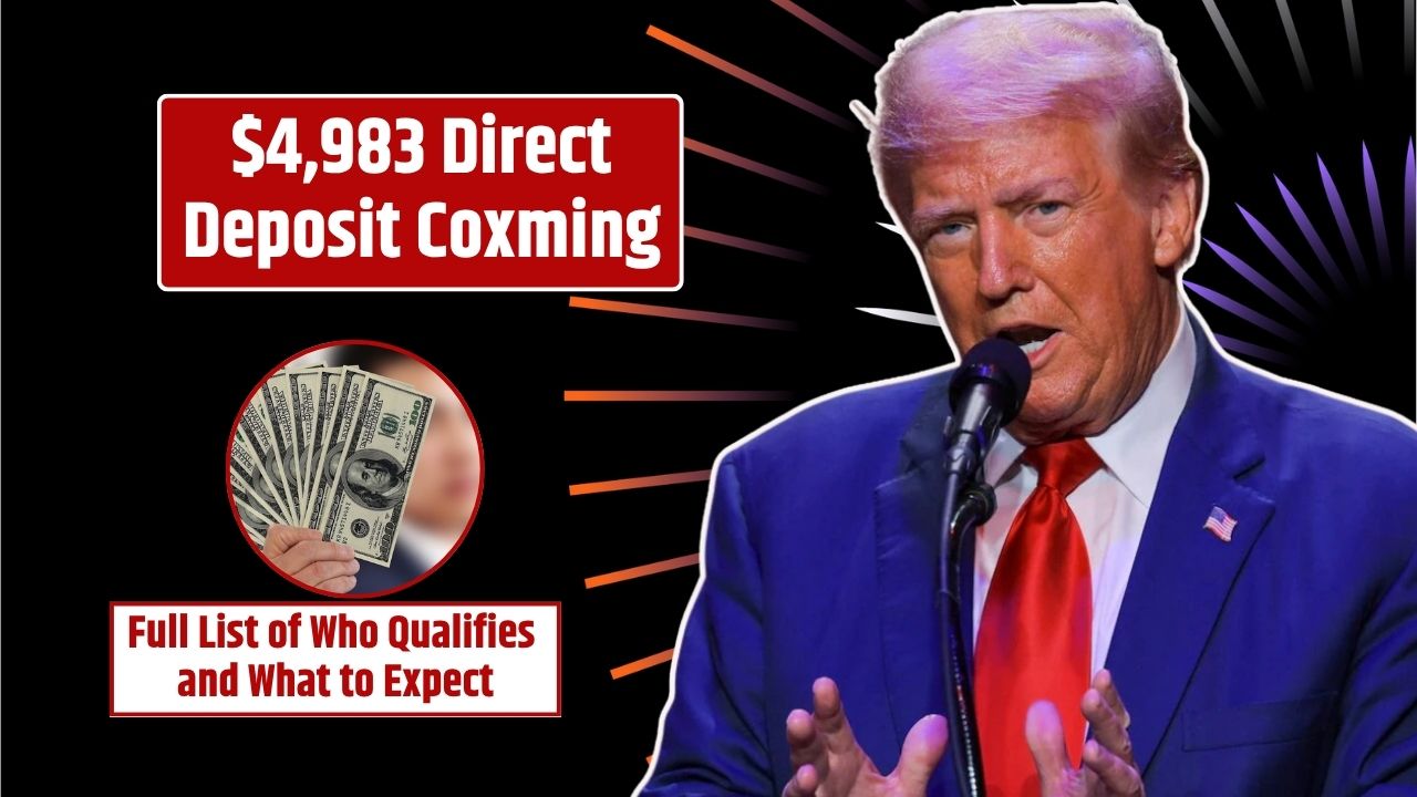 $4,983 Direct Deposit Coxming